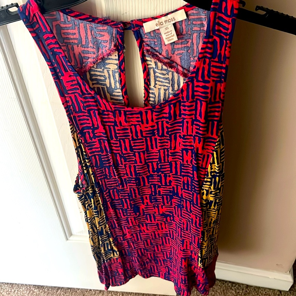 Women’s Ella Moss Printed Halter Tank.